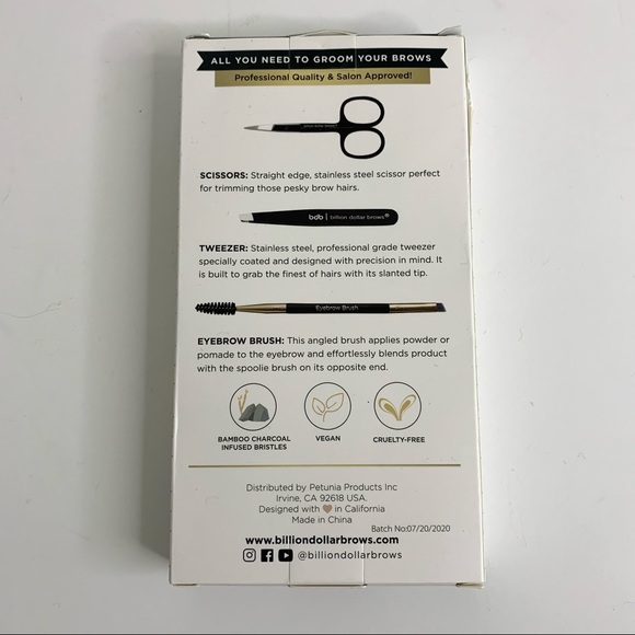 BILLION DOLLAR BROWS Eyebrow Tool Kit NIB - Picture 7 of 8